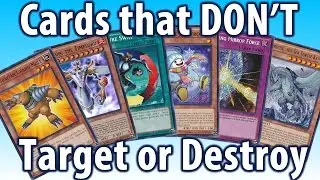 YUGIOH CARDS THAT DO NOT TARGET OR DESTROY MONSTERS (GAME-CHANGERS)