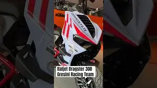 Italjet Dragster 300 Gresini Racing #italjet #italjetdragster