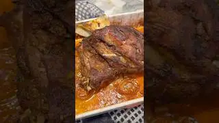 Slow-Roasted Middle Eastern Lamb Shoulder with Cauliflower & Chickpea Salad