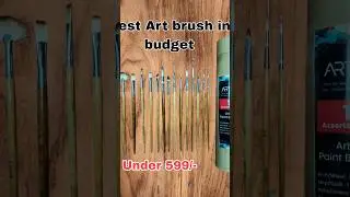 Unboxing Artios Brush set | Budget art meterial | #shorts #art