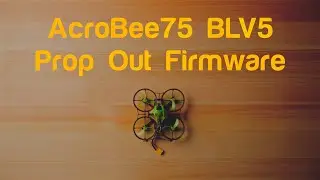 AcroBee75 New Firmware for Prop Out Configuration | a NewBeeDrone Tutorial