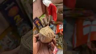 Desi coconut boom.🤯💥 #diwali #crackers #desiboom