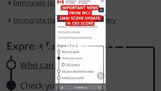 IMPORTANT NEWS FROM IRCC WILL CHANGE YOUR CRS SCORES 😳😳