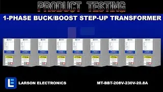 1-Phase Buck/Boost Step-Up Transformer - 208V Primary - 230V Secondary - 18.6 Amps - 50/60Hz