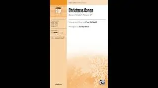 Christmas Canon, arr. Andy Beck (2-Part) &ndash; Score & Sound