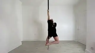 Beginner Pole Dance Tutorial. Back Hook