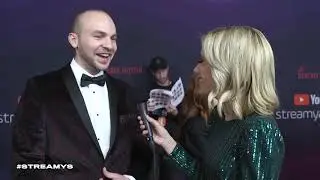 Andrei Terbea Red Carpet Interview | Streamy Awards 2019