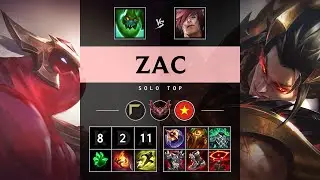 Zac Top vs Sett - VN Grandmaster Patch 25.20