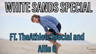 SKIING at White Sands National Park! (FT. TheAthleteSpecial and Allie O)