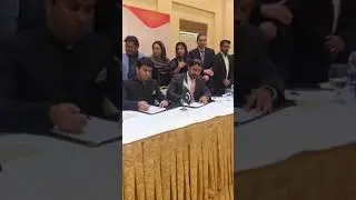 MOU Signing ceremony between Punjab Youth Council and UFONE Telecom Ltd