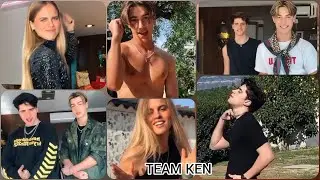 Los gemelos  Martinez twins -TEAM KEN - Emilio - Ivan - Rebeca Martinez - Boggi -TikTok  compilatión