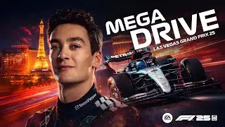 Mega Drive at Las Vegas Grand Prix & Disaster strikes | F1 25 Gameplay