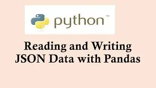 Python basic course | Reading and writing json files with Pandas