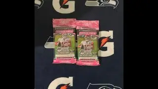 2020 MOSAIC FOOTBALL CELLO PACK OPENING. PINK PRIZM CAMO!!! BURROW AND CLYDE RC!!! MULTIPLE PRIZM!!!