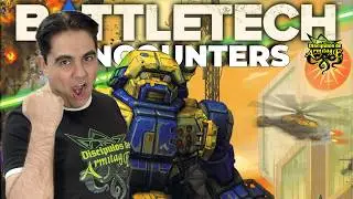 ¡Por fin! BATTLETECH Encounters partida en solitario. Juego de mesa