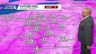 January 17 Forecast: Colder air with some snow for Western PA
