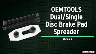 OEMTOOLS 27277 Dual or Single Disc Brake Pad Spreader