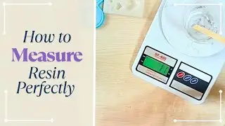How to measure resin|Resin Art For Beginners |How to Make Resin keychain |Resin keychain