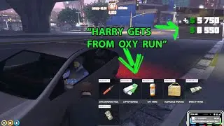 Harry Gets Green Dongle And Safe Cracker From Oxy Run | NoPixel GTA RP