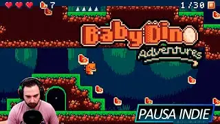 Baby Dino Adventures Gameplay - Um pequeno jogo retro. - Pausa Indie
