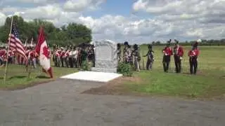 Crown Forces Monument Dedication at Sackets Harbor Battlefield - Watertown Daily Times