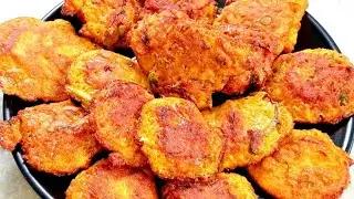 মাছের ডিমের বড়া / fish egg pakora / রুই মাছের ডিম দিয়ে বড়া রেসিপি / মুচমুচে রুই মাছের ডিম পাকোড়া