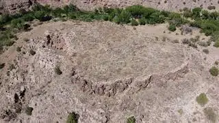 An ancient Fort along the Upper Verde River, Arizona