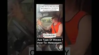 AUS TYPES OF WAVES : HOW TO - HOWYAGARN#howto #howyagarn #funny #aus #waving101 #straya #australia