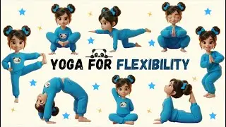 Easy Yoga for Kids | Body Strengthening | Flexibility & Better Posture Workout | Children's yoga