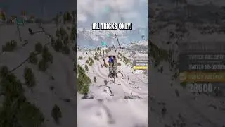 Winter madness! 😅 #redbull #gaming #ridersrepublic #snow #ski #trick #irl #challenge #rail