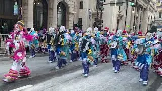 A String Band from the 2026 Mummers Parade in Philadelphia