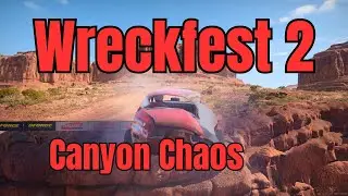 Chaos in the Canyon! Crash-Filled Race | Wreckfest 2