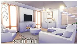 Aesthetic Neutral Pizza Home 🪴 (Part 1) Speed Build Roblox Adopt Me!