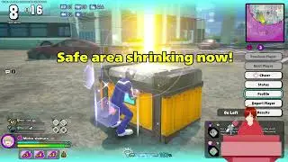 playing my hero ultra rumble with my friends