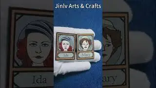 🥰 Character  Enamel Pin---Ida & Mary. #localpin #pins #customized #customizedpin #manufacturer  #pin