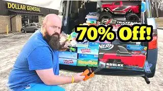 Скидка 70% на радиоуправляемые бластеры Nerf и другие товары в Dollar General.