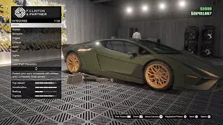 GTA V Online PS5 Previous DLC Vehicle Customization - Pegassi Ignus (Lamborghini Sian FKP 37)
