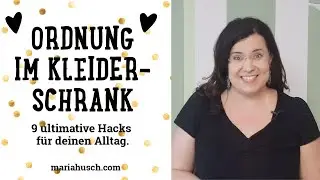 Ordnung im Kleiderschrank: 9 ultimative Hacks f&uuml;r deinen Alltag. | Ordnung | Raumtalk 141