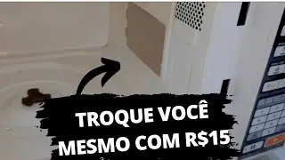 Como Trocar Placa interna de Mica Microondas Midea