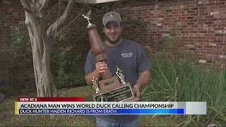 Acadiana man wins world duck calling championship