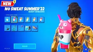 How to Complete ALL Fortnite 'No Sweat Summer' and 'Rebuild Tilted Towers' Quests
