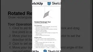 📐 Cara Pakai Rectangle, Circle & Polygon Tool di SketchUp | Tips Cepat