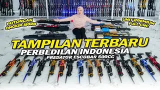 TERBARU!! UPDATE STOK PCP PREDATOR ESCOBAR AIR RIFLE SEMUA VARIAN WARNA CAKEP HARGA DISKON