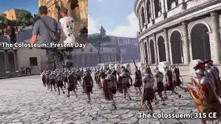 Colosseum Then and Now