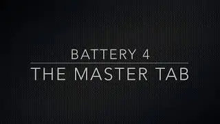 Battery Controls The Master Tab