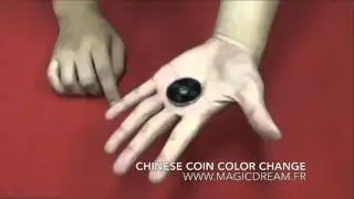 Magic Dream Paris - magie - le tour de magie CHINESE COIN COLOR CHANGE - www.magicdream.fr