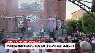 Trailer Trash rocks the stage at Free Music Fridays on the Fourth of July