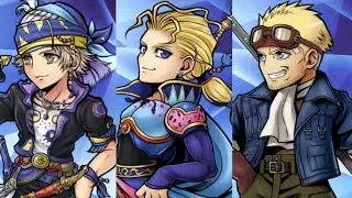 DFFOO Lunar Tyrant! Papalymo Lufenia+ with Locke, Edgar and Cid