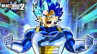 NEW EARLY SSGSS Blue Evolution Vegeta DLC ALL Moveset & Skills! Dragon Ball Xenoverse 2 DLC Pack 9