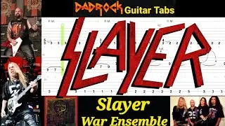 War Ensemble - Slayer - Guitar + Bass TABS Lesson